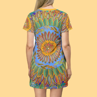 T-Shirt Dress ~ "Mandalavidorada"