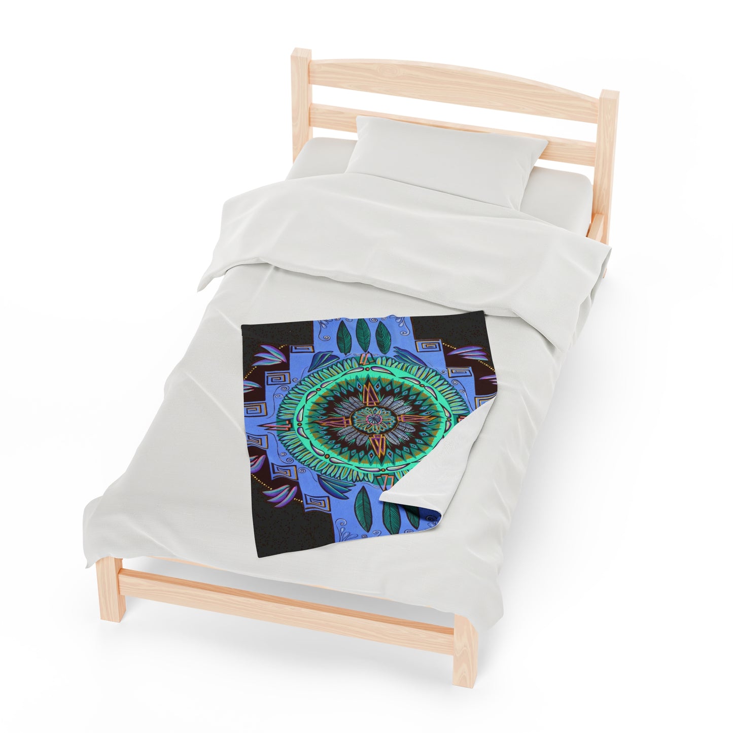 "Plumachakana" Dreamcatcher Blanket