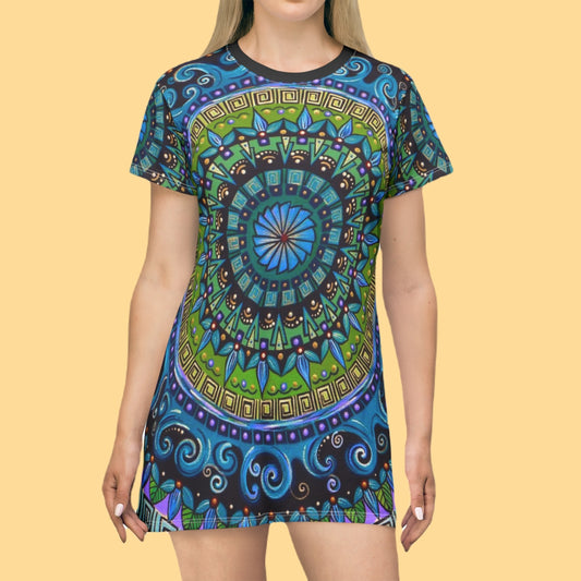 "Mandaquala" Ladies T-Shirt Dress