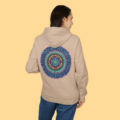 "Aquilazura Krystdala" Organic Cruiser Hoodie (Font&Back Print)