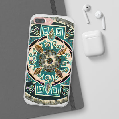 "Hojachakanazura" Art Phone Armor (slim-fit) - Blue Flame Array Phone Case