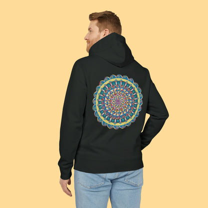 "Almandalayana" Organic Cruiser Hoodie (Font&Back Print)