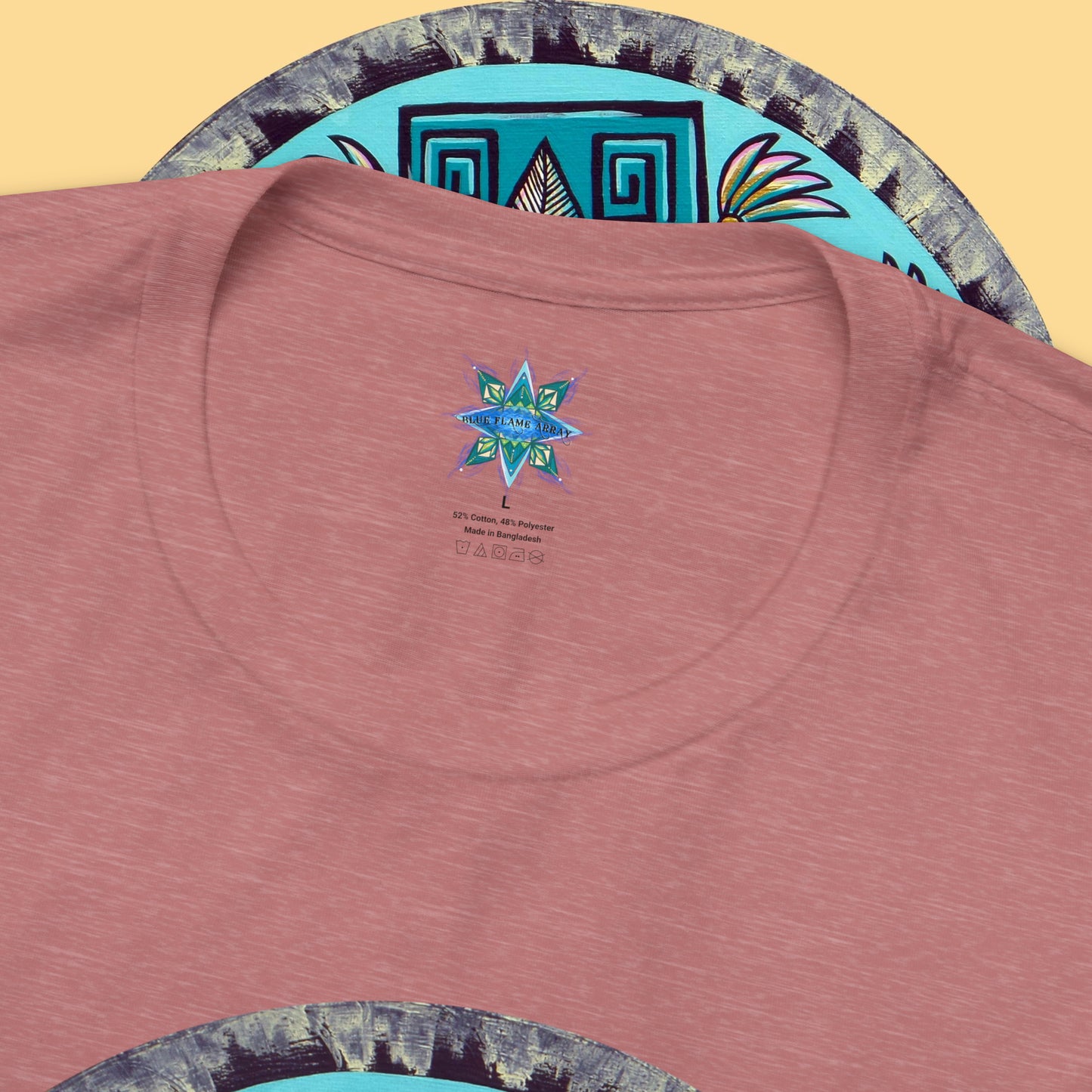 "Hojachakana" Lords & Ladies Tee - Blue Flame Array T-Shirt