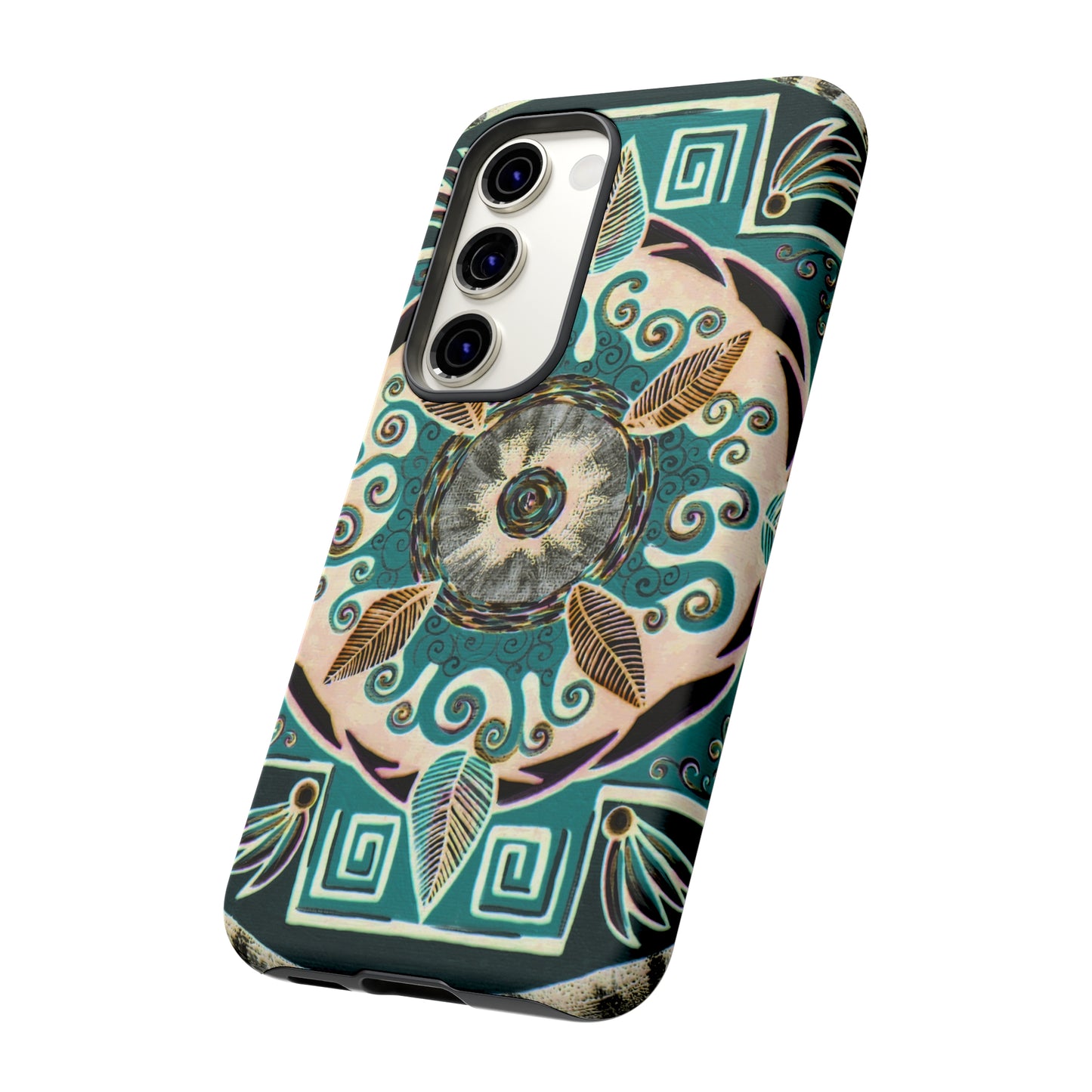 "Hojachakanazura" Art Phone Armor - Blue Flame Array Phone Case