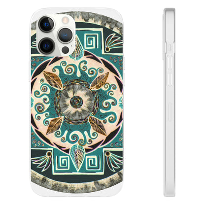 "Hojachakanazura" Art Phone Armor (slim-fit) - Blue Flame Array iPhone 12 Pro Max with gift packaging Phone Case