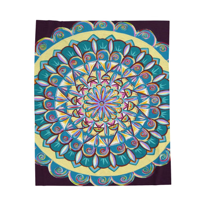 "Almandalayana" Dreamcatcher Blanket - Blue Flame Array All Over Prints