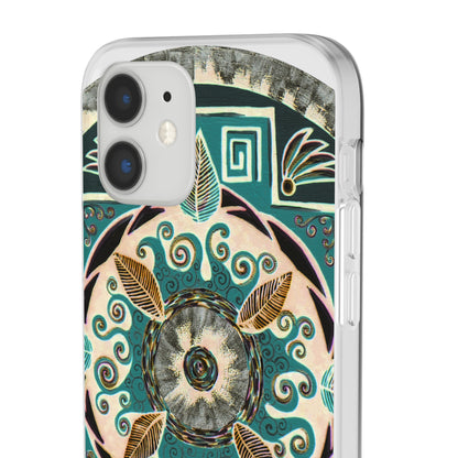 "Hojachakanazura" Art Phone Armor (slim-fit) - Blue Flame Array Phone Case