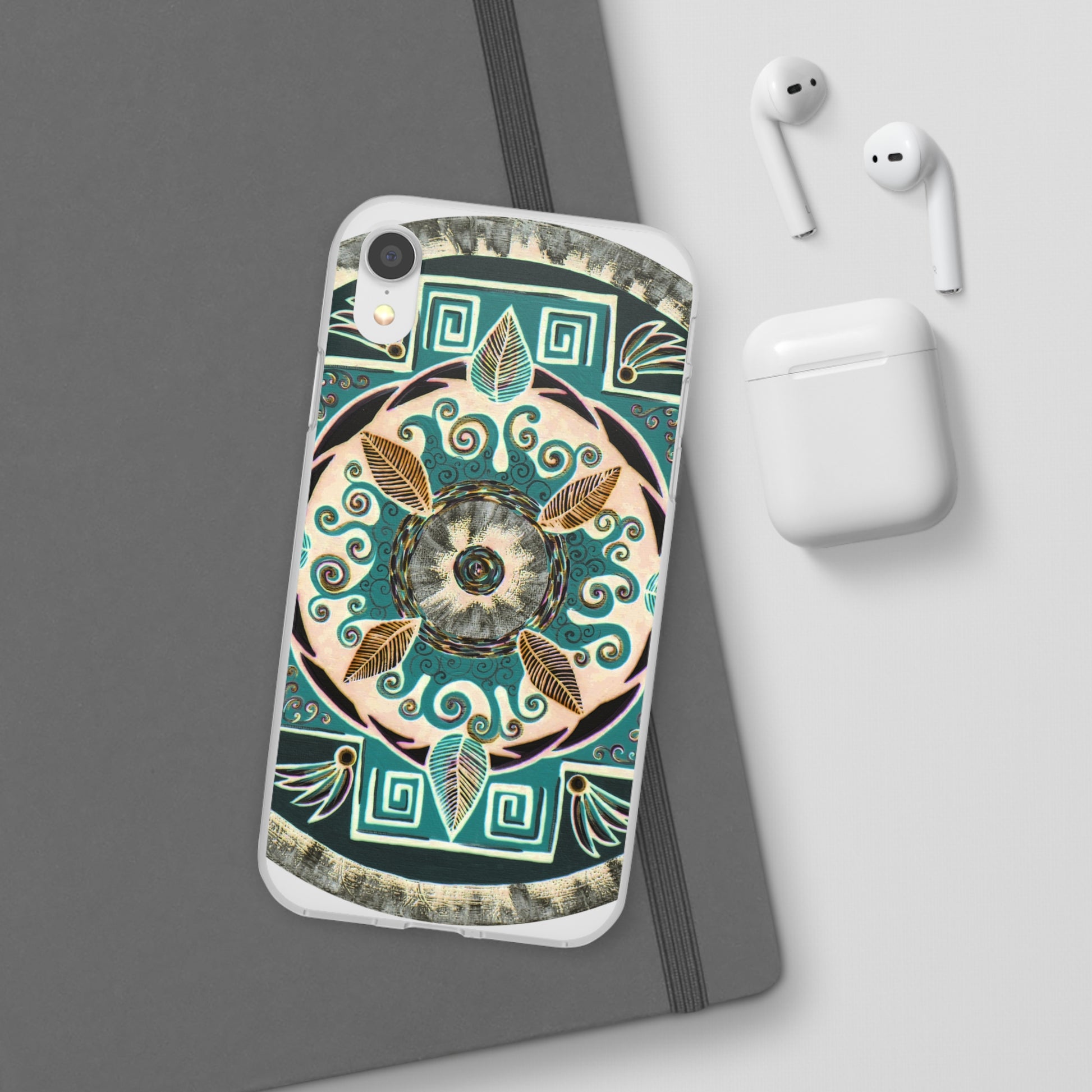 "Hojachakanazura" Art Phone Armor (slim-fit) - Blue Flame Array Phone Case