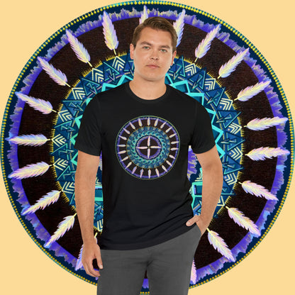 "Cuatro Vientos" Lords & Ladies Tee - Blue Flame Array T-Shirt