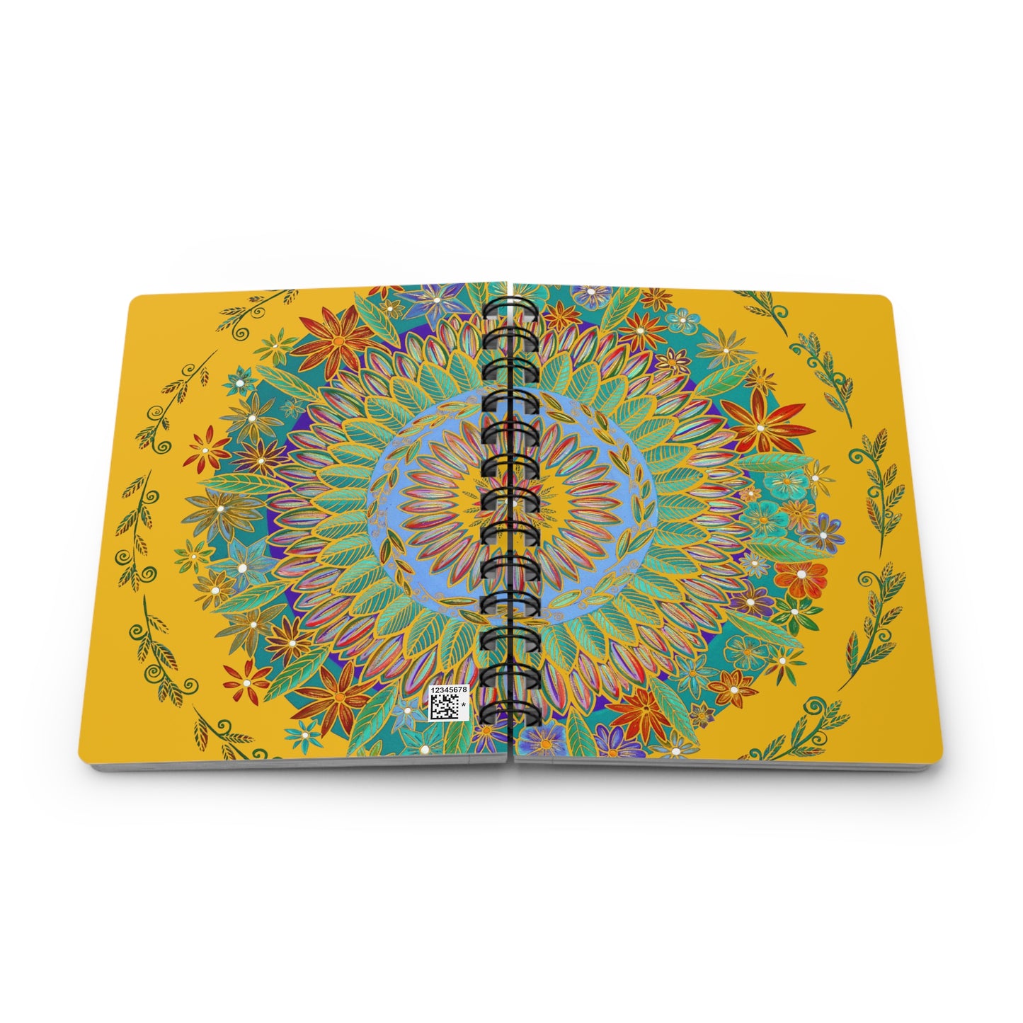 Spiral Bound Journal ~ "Mandalavidorada"