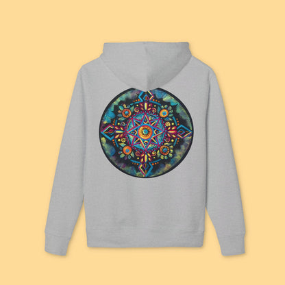 "Kirashadala" Organic Cruiser Hoodie (Font&Back Print)