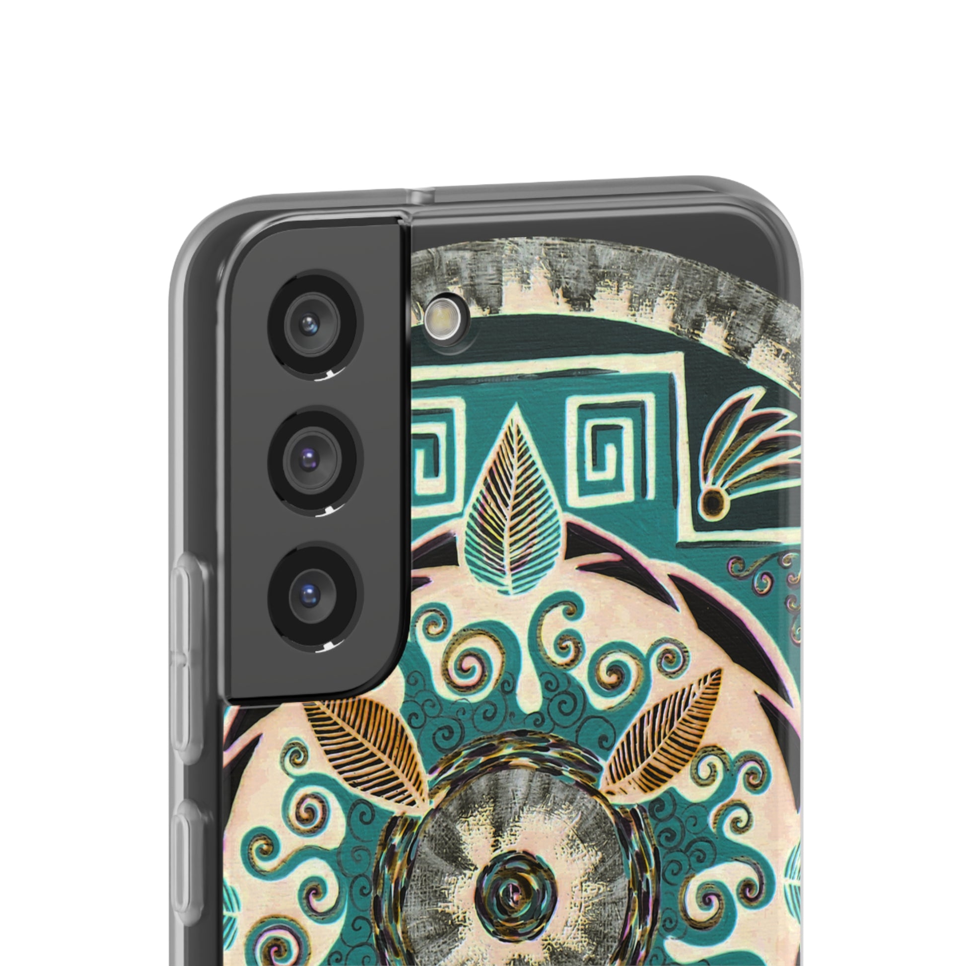 "Hojachakanazura" Art Phone Armor (slim-fit) - Blue Flame Array Phone Case