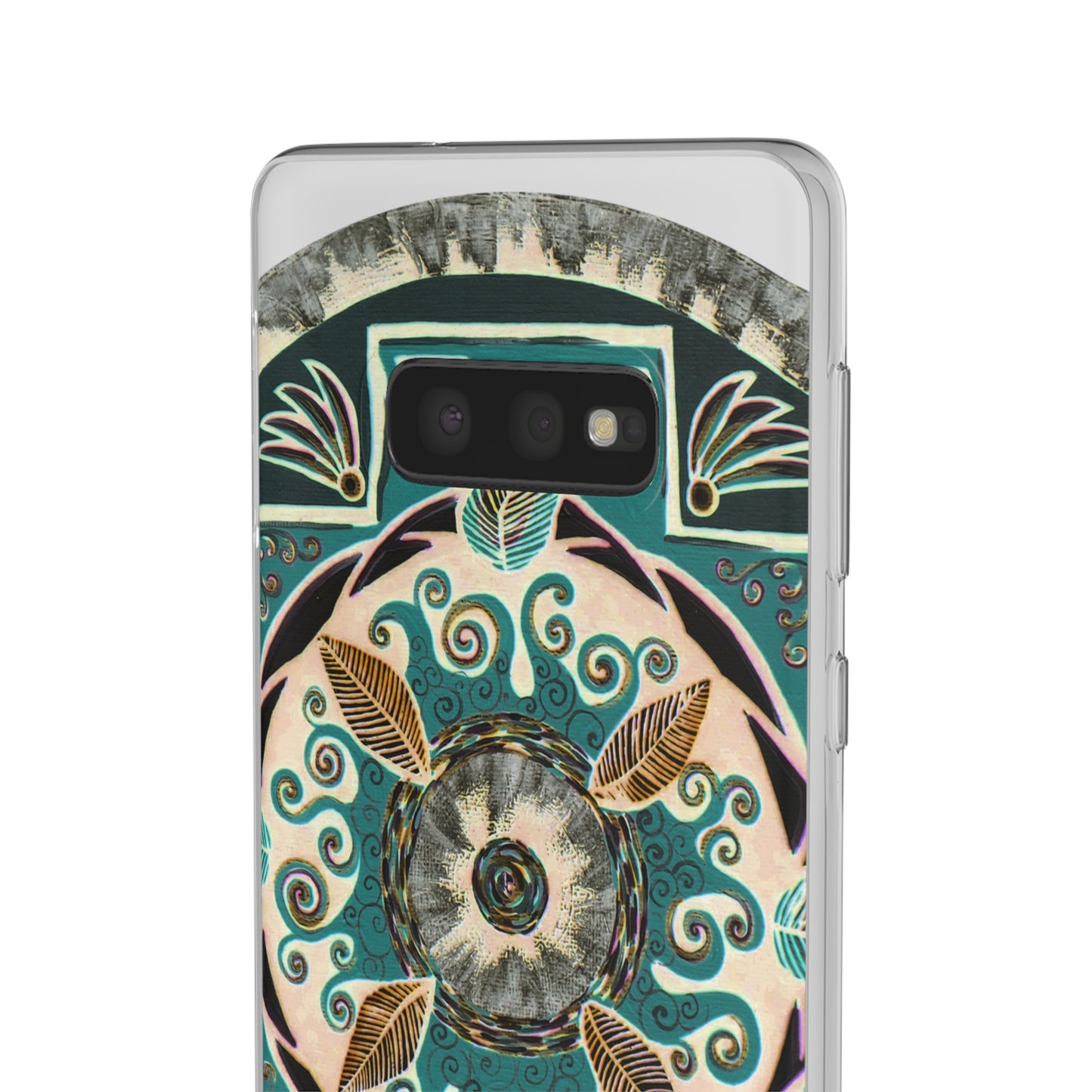 "Hojachakanazura" Art Phone Armor (slim-fit) - Blue Flame Array Phone Case