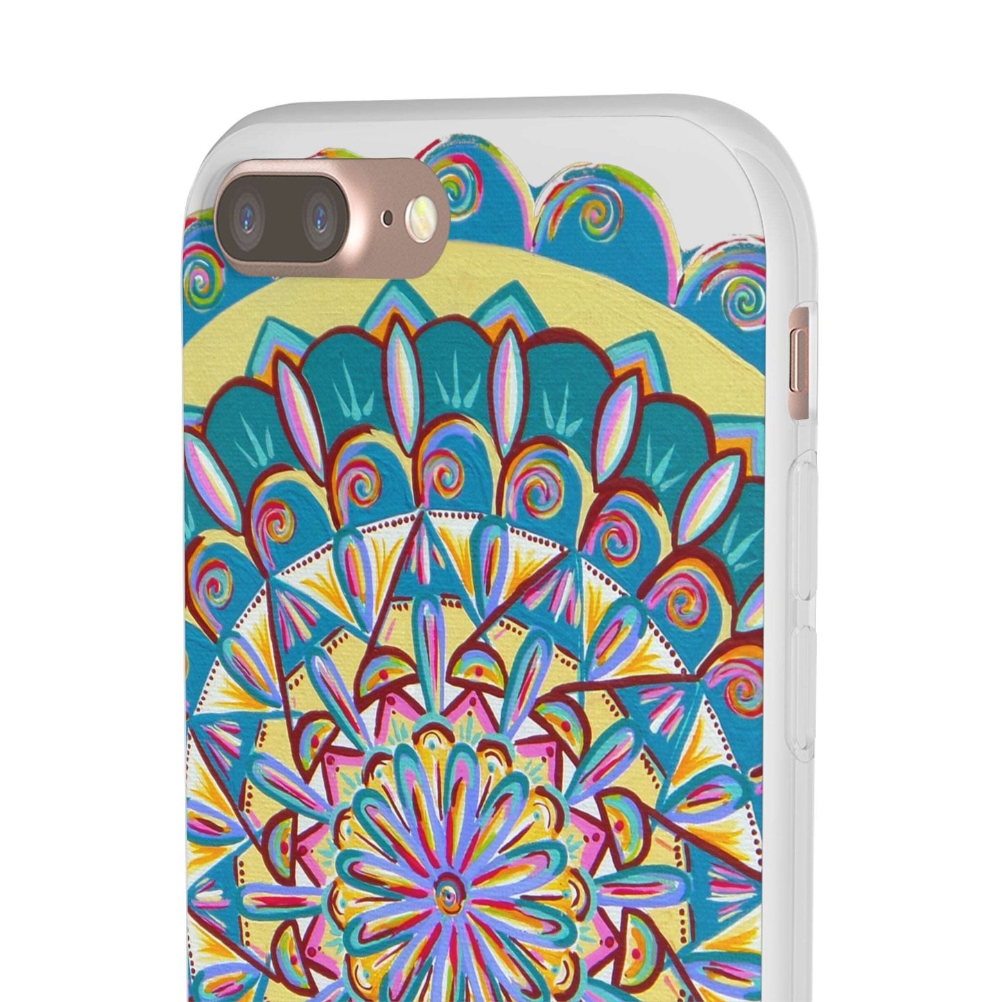 "Almandalayana" Art Phone Armor (slim-fit) - Blue Flame Array Phone Case