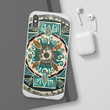 "Hojachakanazura" Art Phone Armor (slim-fit) - Blue Flame Array Phone Case