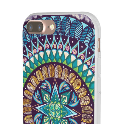 "AquilazurA Kryst'dala" Art Phone Armor (slim-fit) - Blue Flame Array Phone Case