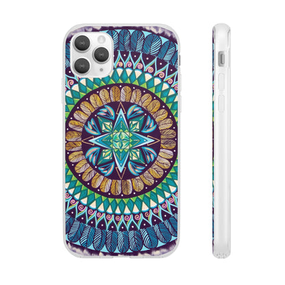 "AquilazurA Kryst'dala" Art Phone Armor (slim-fit) - Blue Flame Array iPhone 11 Pro Max Phone Case