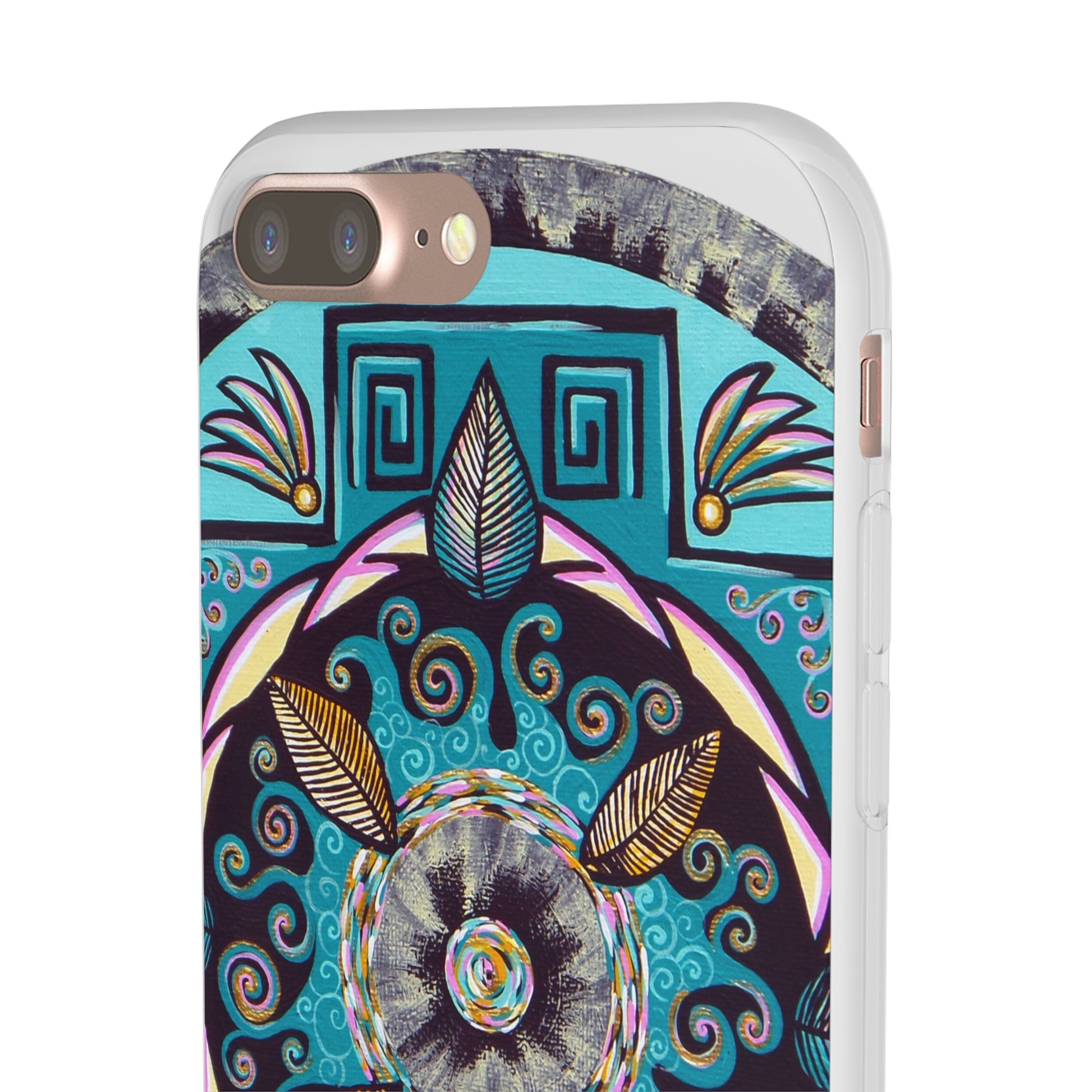 "Hojachakana" Art Phone Armor (slim-fit) - Blue Flame Array Phone Case