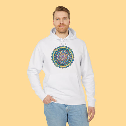 "Almandalayana" Organic Cruiser Hoodie (Font&Back Print)