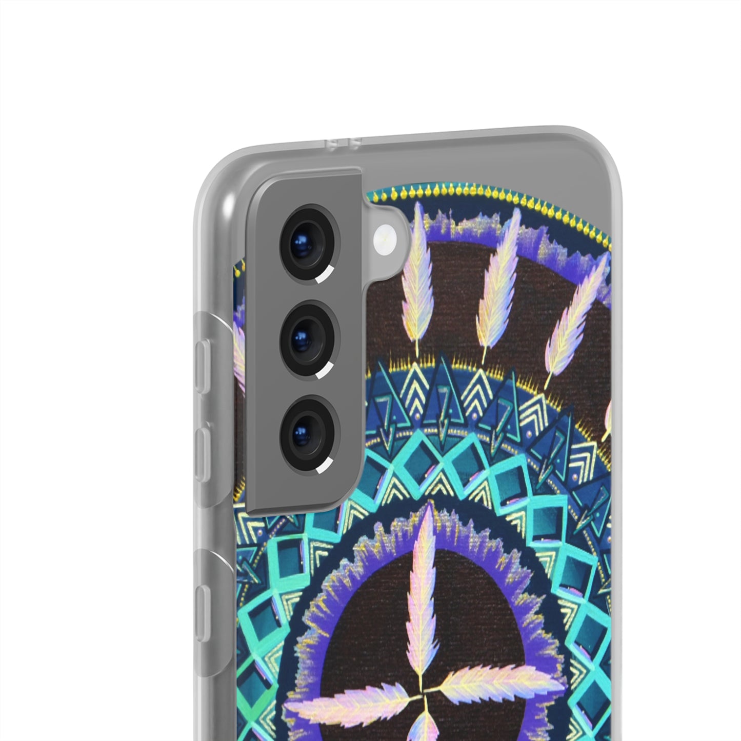 "Cuatro Vientos" Art Phone Armor (slim-fit) - Blue Flame Array Phone Case