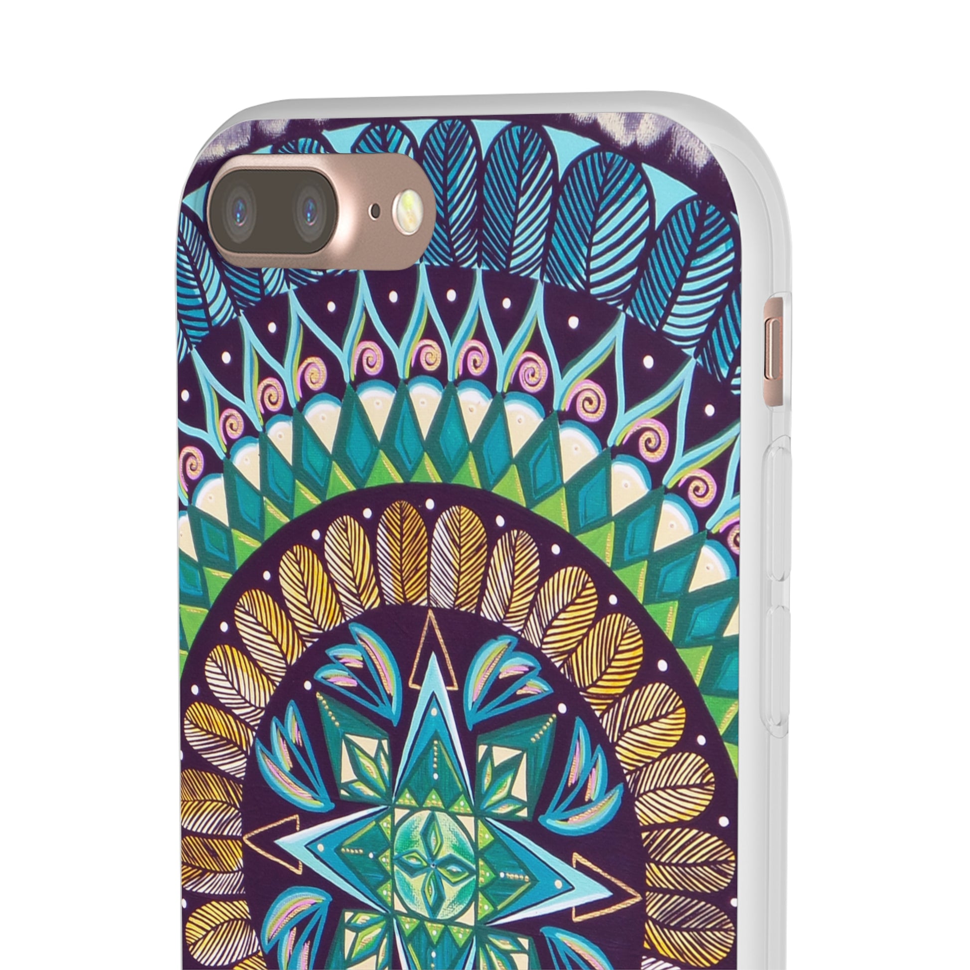 "AquilazurA Kryst'dala" Art Phone Armor (slim-fit) - Blue Flame Array Phone Case