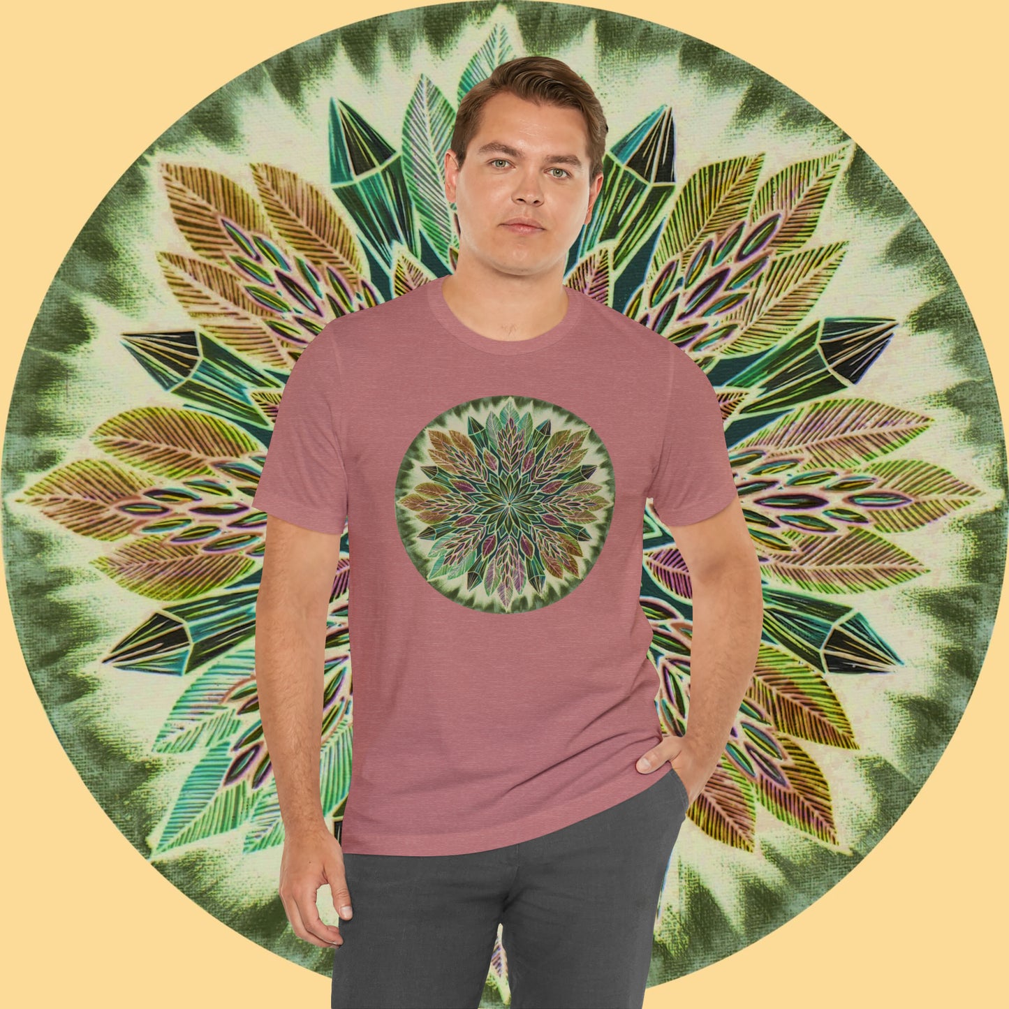 "Krystalhoja Verde" Lords & Ladies Tee - Blue Flame Array T-Shirt