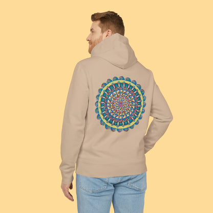 "Almandalayana" Organic Cruiser Hoodie (Font&Back Print)