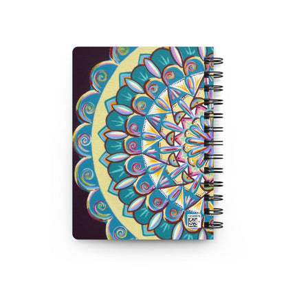 "Almandalayana" Spiral Bound Journal - Blue Flame Array Paper products