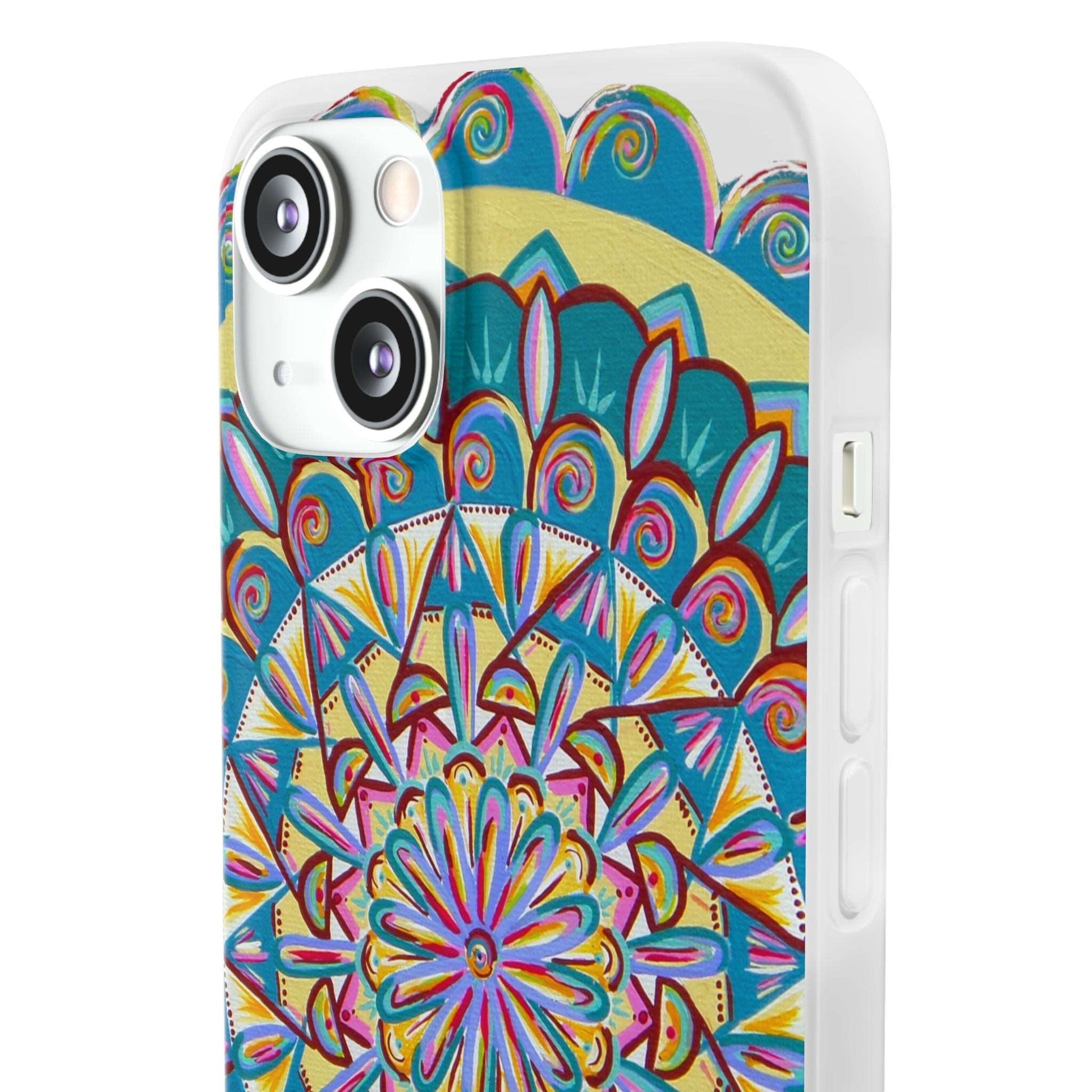 "Almandalayana" Art Phone Armor (slim-fit) - Blue Flame Array Phone Case