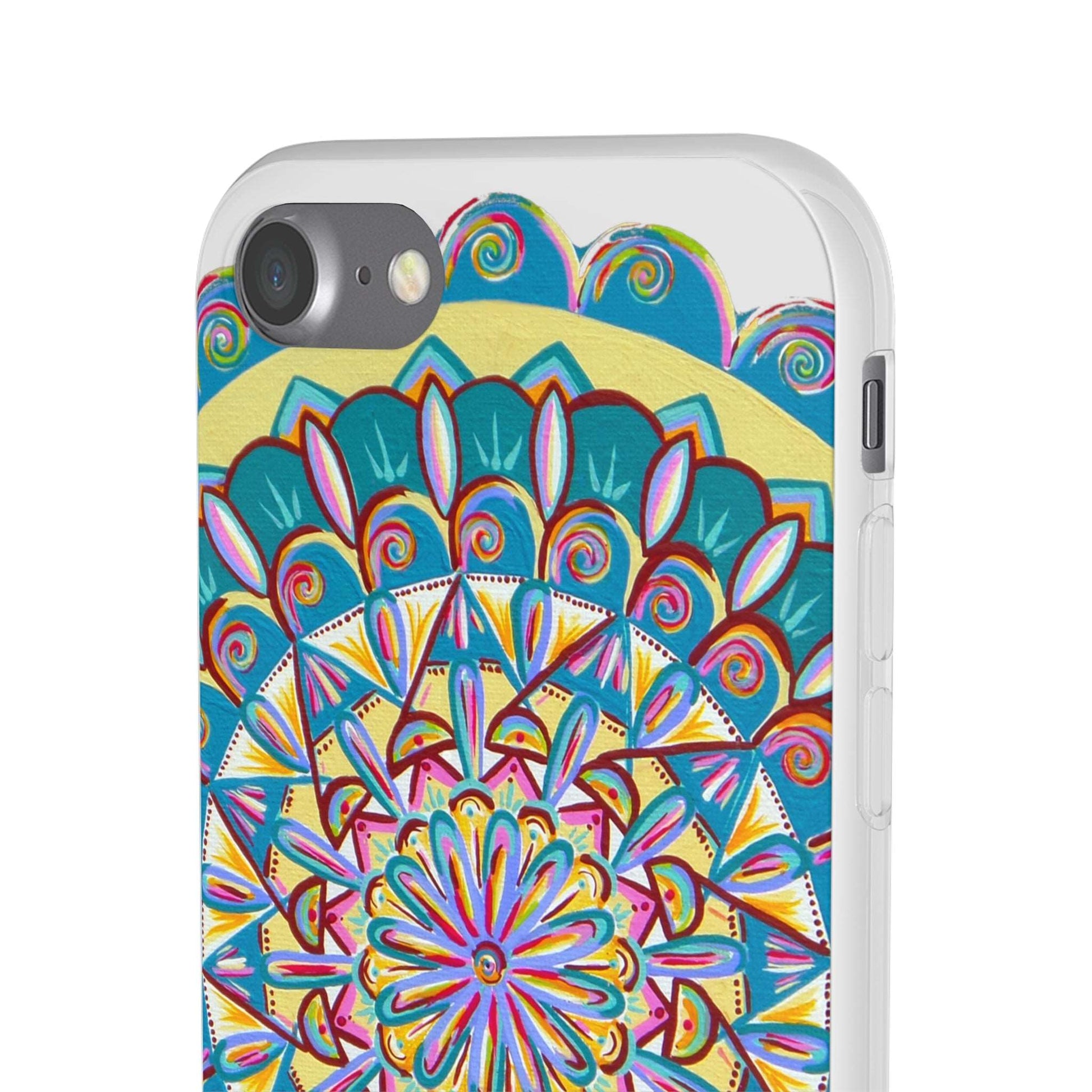 "Almandalayana" Art Phone Armor (slim-fit) - Blue Flame Array Phone Case