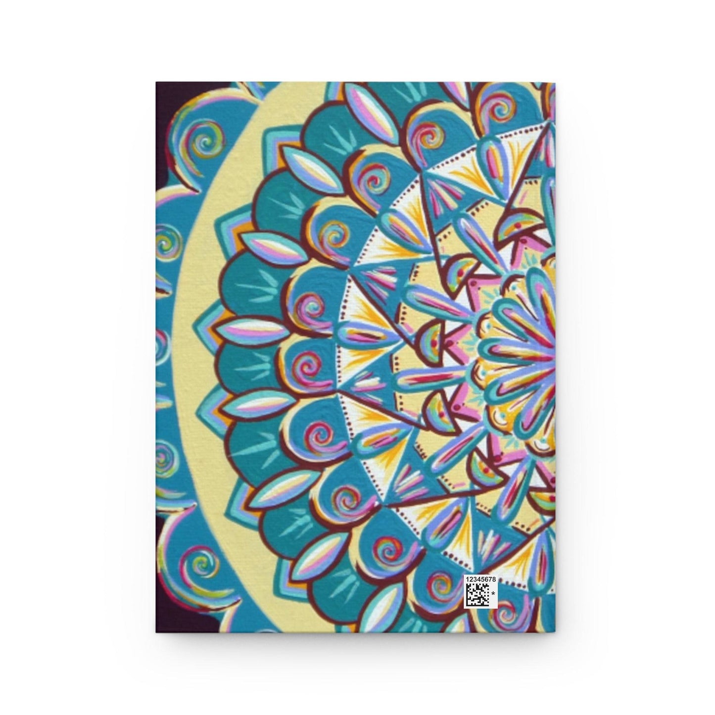 "Almandalayana" Hardcover Journal - Blue Flame Array Paper products