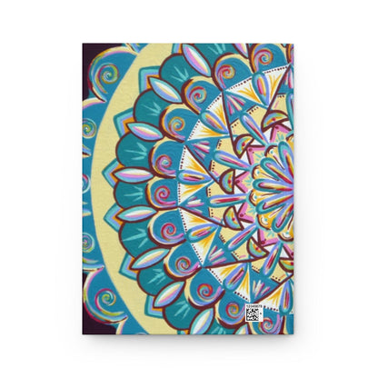 "Almandalayana" Hardcover Journal - Blue Flame Array Paper products