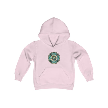 "Hojachakanazura" Lads & Lasses Hoodie - Blue Flame Array Light Pink / XS Kids clothes