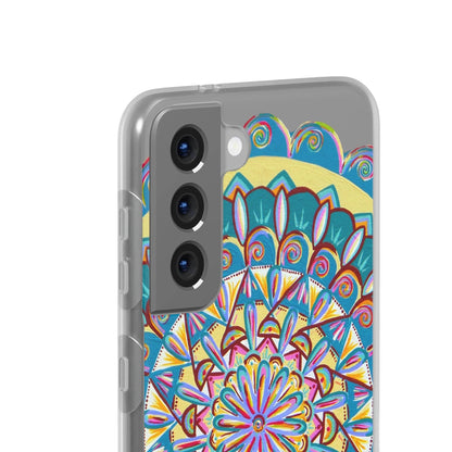 "Almandalayana" Art Phone Armor (slim-fit) - Blue Flame Array Phone Case