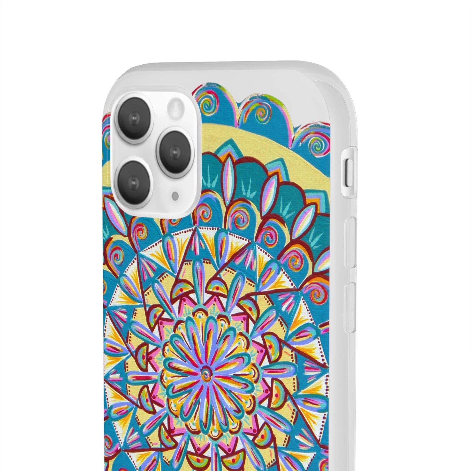 "Almandalayana" Art Phone Armor (slim-fit) - Blue Flame Array Phone Case