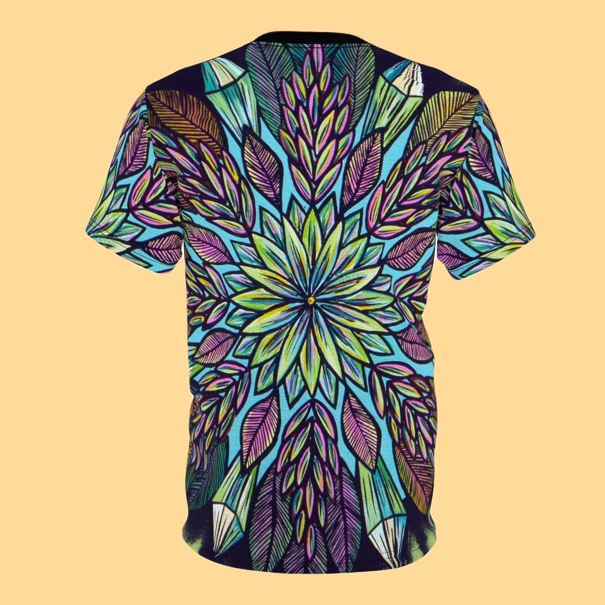 "Krystalhoja" Lords & Ladies All-Over-Print Tee - Blue Flame Array All Over Prints