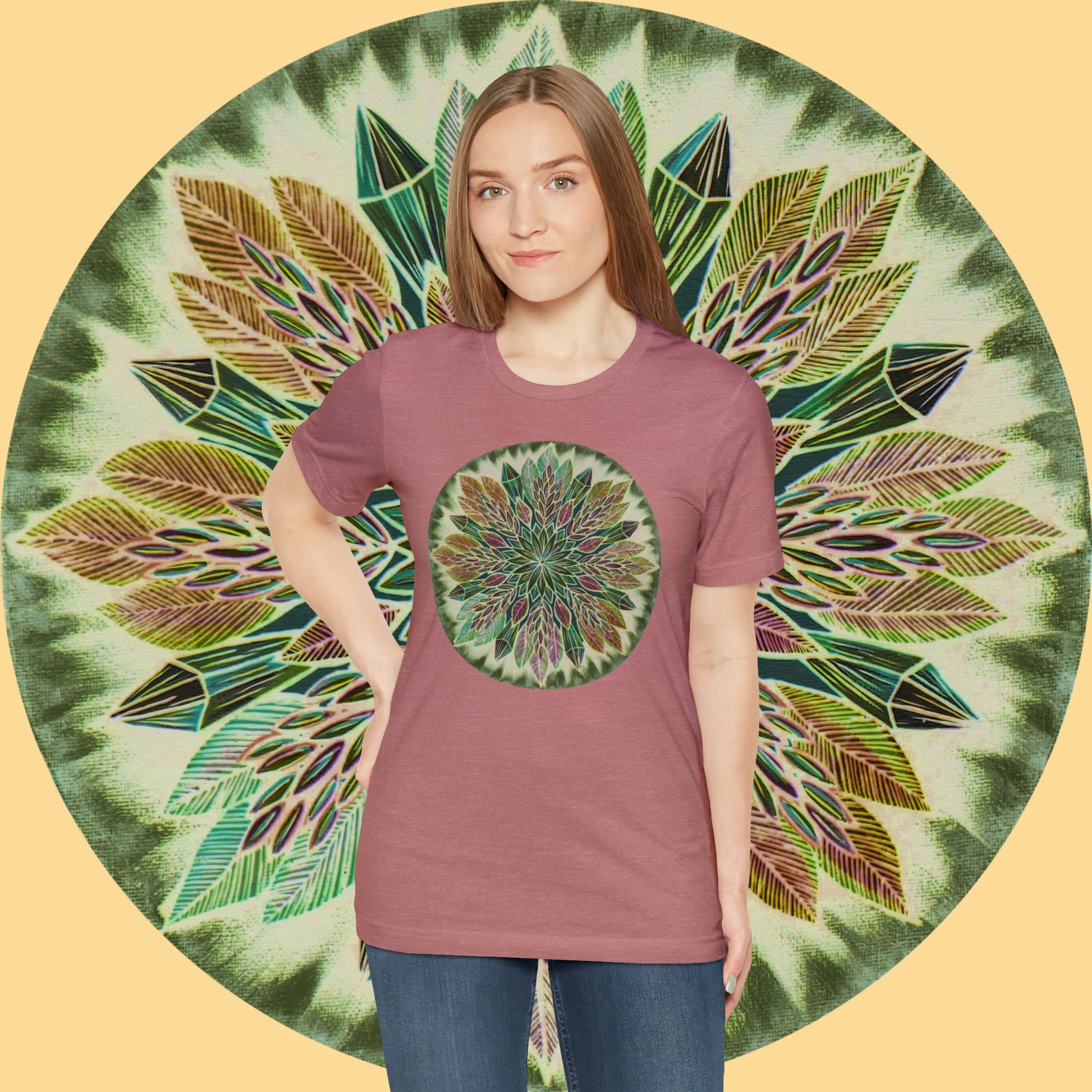 "Krystalhoja Verde" Lords & Ladies Tee - Blue Flame Array T-Shirt