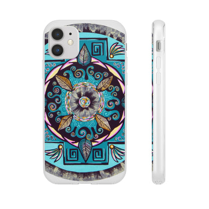 "Hojachakana" Art Phone Armor (slim-fit) - Blue Flame Array iPhone 11 Phone Case