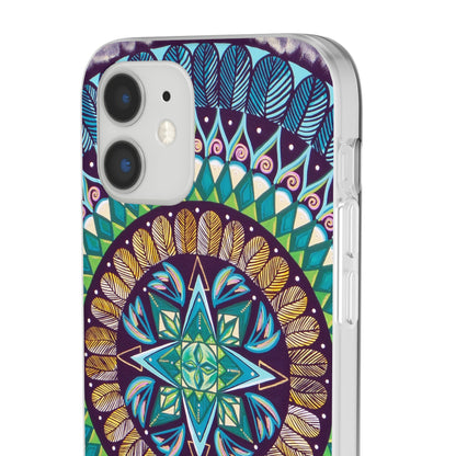 "AquilazurA Kryst'dala" Art Phone Armor (slim-fit) - Blue Flame Array Phone Case