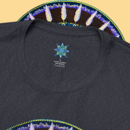 "Cuatro Vientos" Lords & Ladies Tee - Blue Flame Array T-Shirt