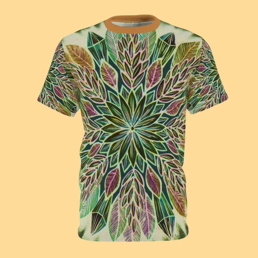 "Krystalhoja Verde" Lords & Ladies All-Over-Print Tee - Blue Flame Array All Over Prints