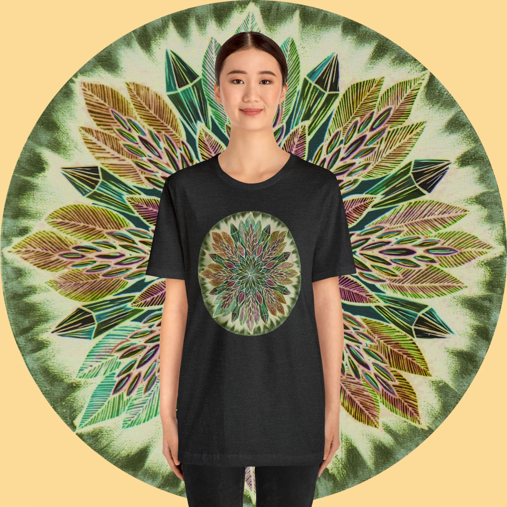 "Krystalhoja Verde" Lords & Ladies Tee - Blue Flame Array T-Shirt