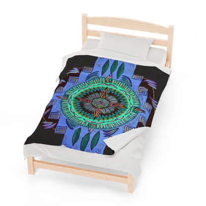 "Plumachakana" Dreamcatcher Blanket