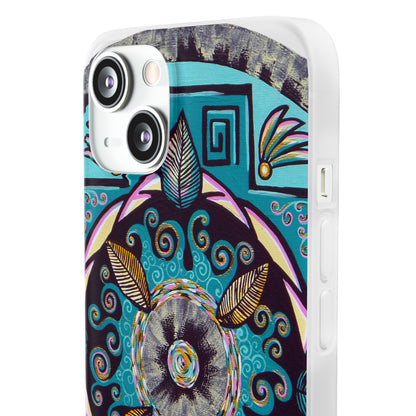 "Hojachakana" Art Phone Armor (slim-fit) - Blue Flame Array Phone Case