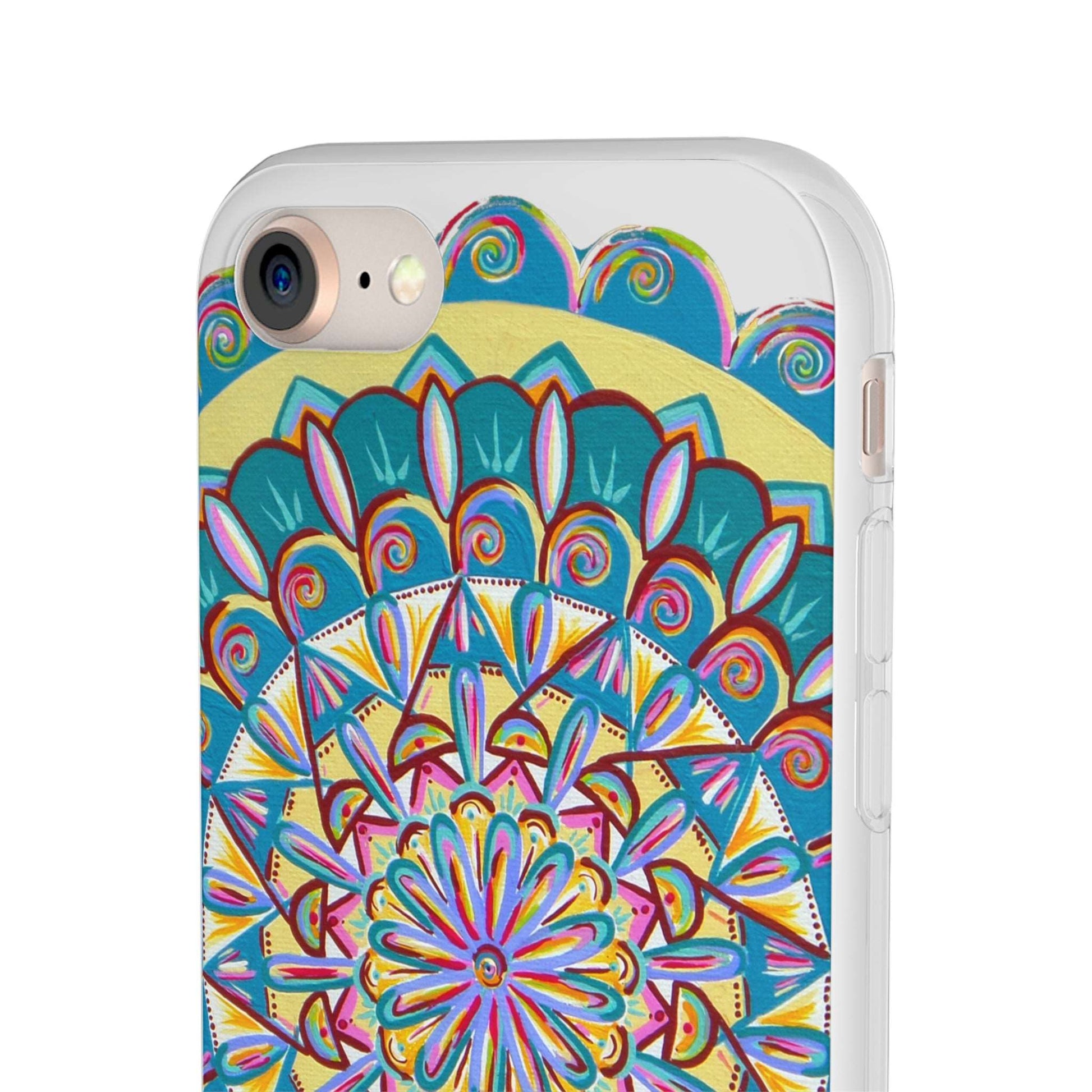 "Almandalayana" Art Phone Armor (slim-fit) - Blue Flame Array Phone Case