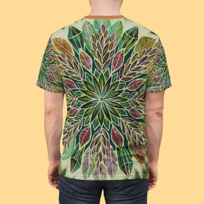 "Krystalhoja Verde" Lords & Ladies All-Over-Print Tee - Blue Flame Array All Over Prints