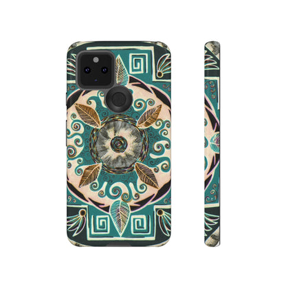 "Hojachakanazura" Art Phone Armor - Blue Flame Array Google Pixel 5 5G / Glossy Phone Case