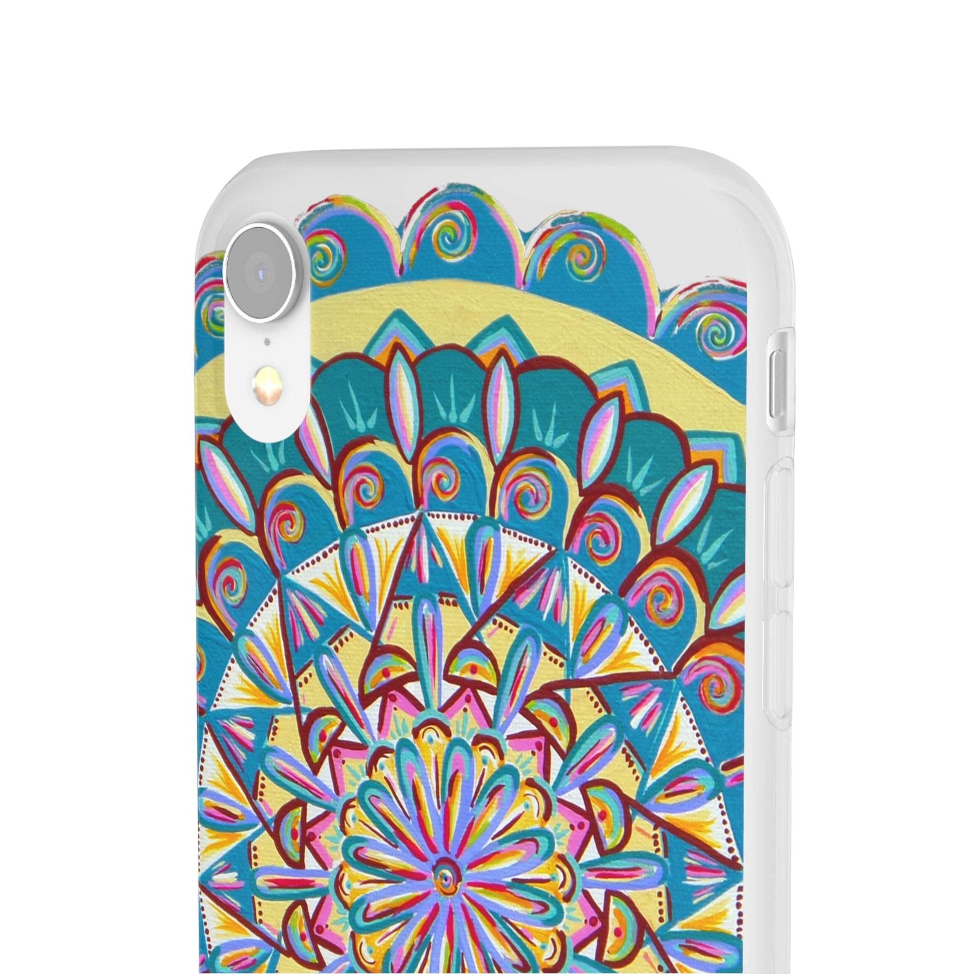 "Almandalayana" Art Phone Armor (slim-fit) - Blue Flame Array Phone Case