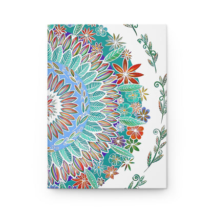 "Mandalavida Blanka" Hardcover Journal