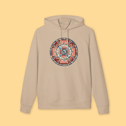 "Rojachakana" Organic Cruiser Hoodie (Font&Back Print)